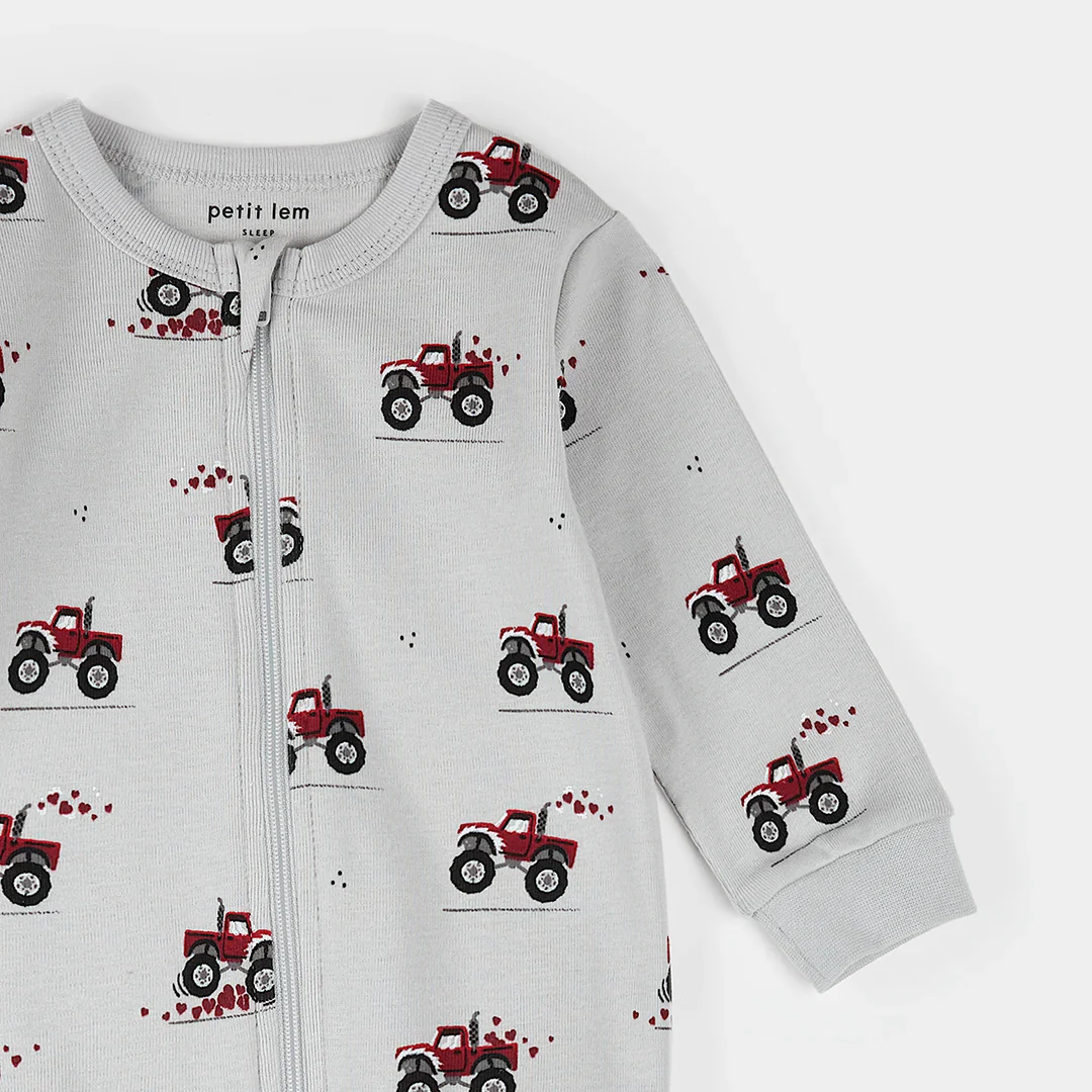 Pyjama une pièce - Camion-monstre d'amour – Image 2