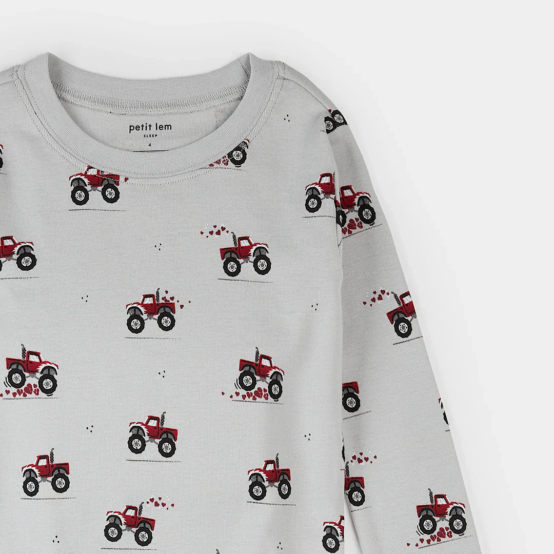 Pyjama deux pièces - Camion-monstre d'amour – Image 2