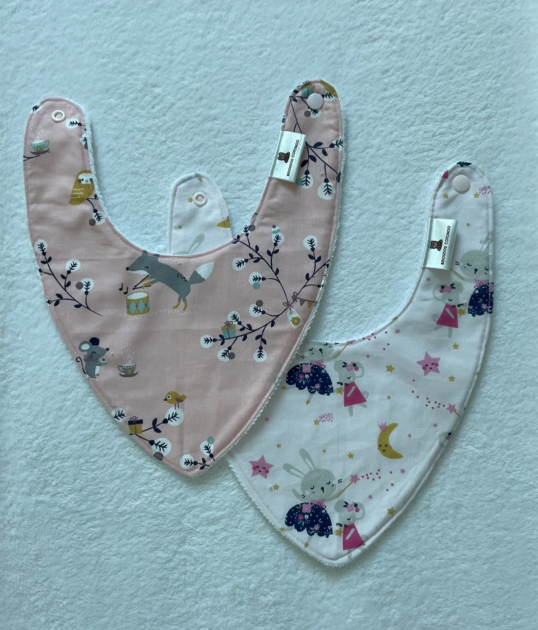 Bavoir bandana/Bavoir de dentition – Image 3
