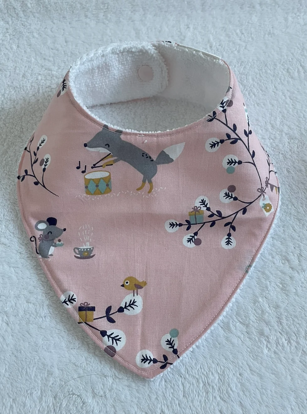 Bavoir bandana/Bavoir de dentition – Image 5
