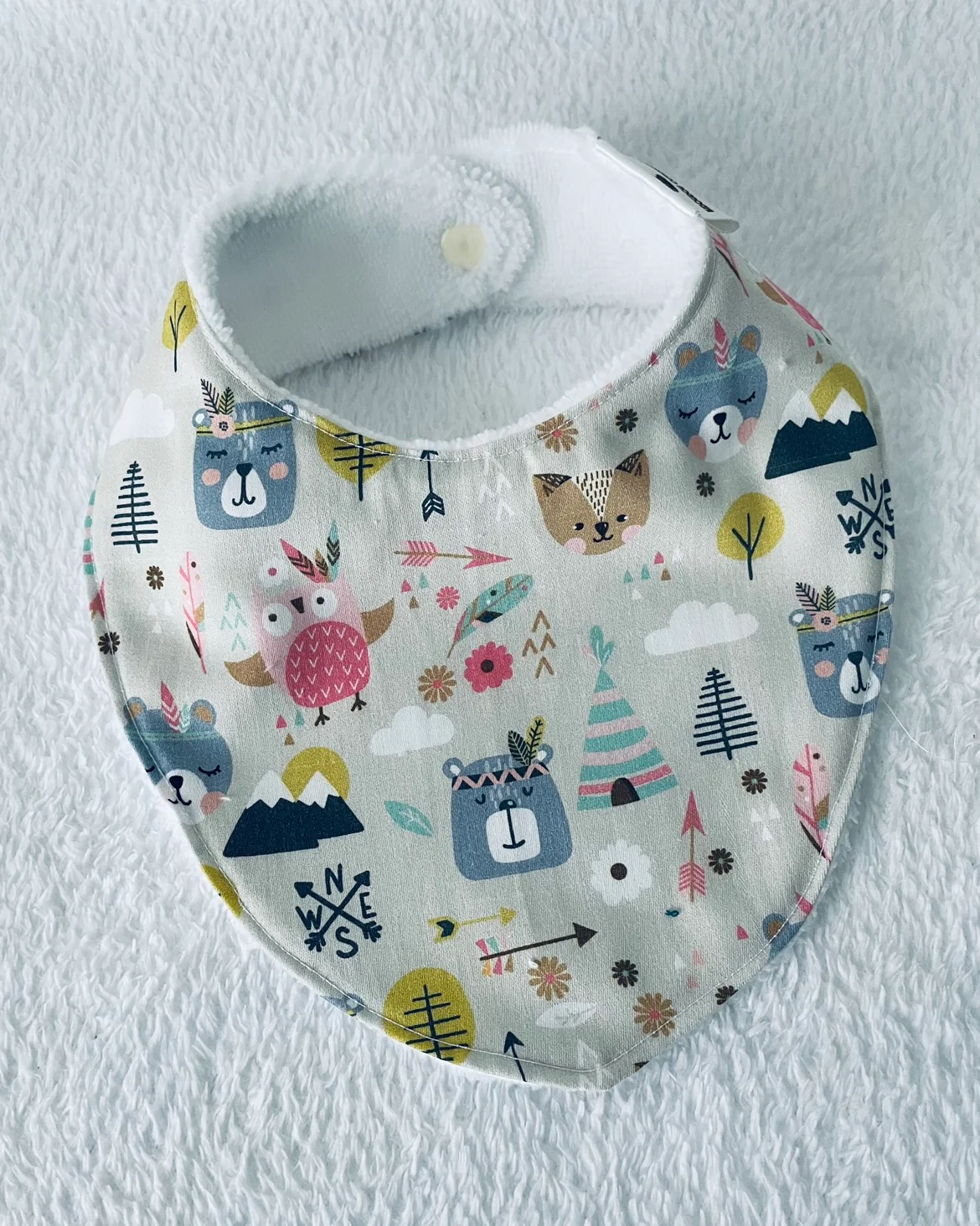 Bavoir bandana/Bavoir de dentition – Image 9