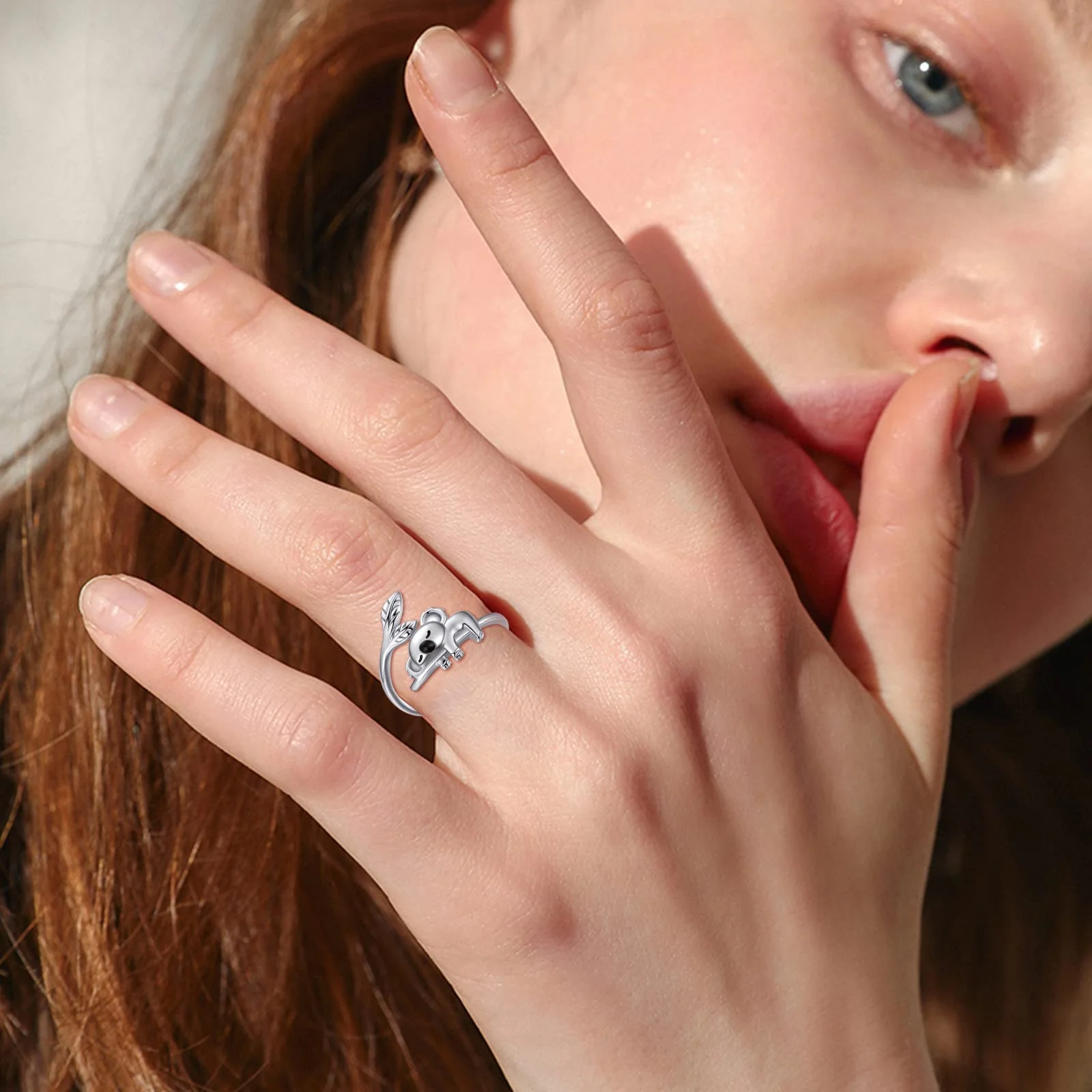 Bague Baby Koala™ : Élégance Enroulée autour de Votre Doigt – Image 4