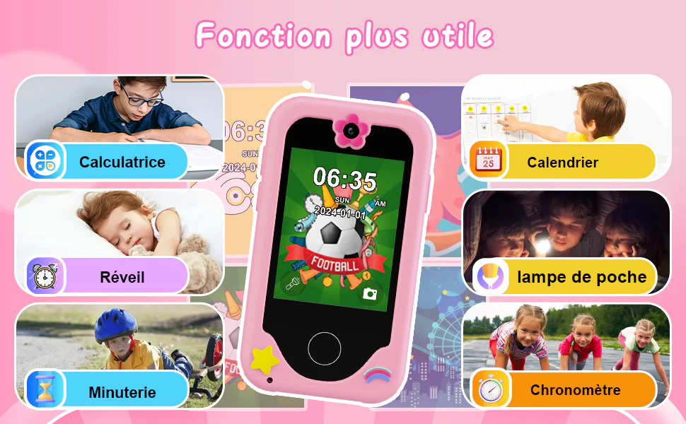 KiddoPhone™ | Téléphone Intelligent pour les Tout-Petits – Image 7