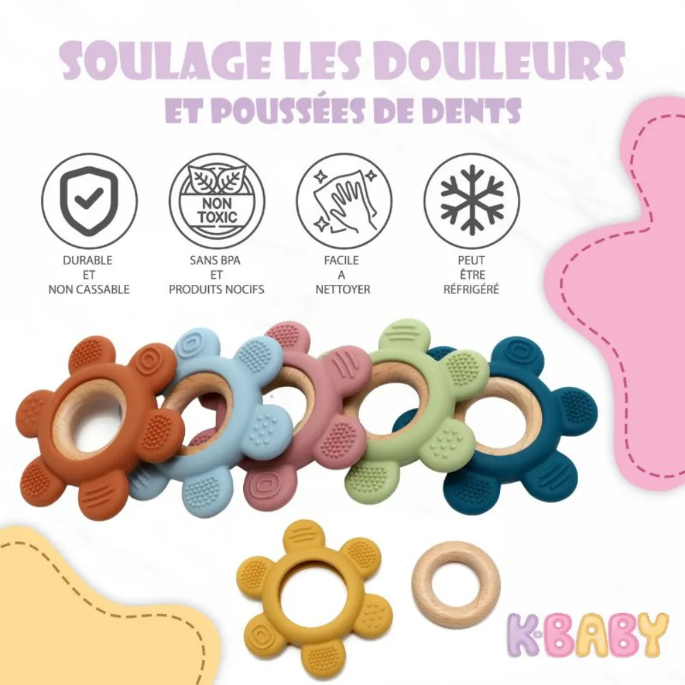 Coffret Bébé Personnalisé – Attache Tétine & Anneau Couronne – Image 7