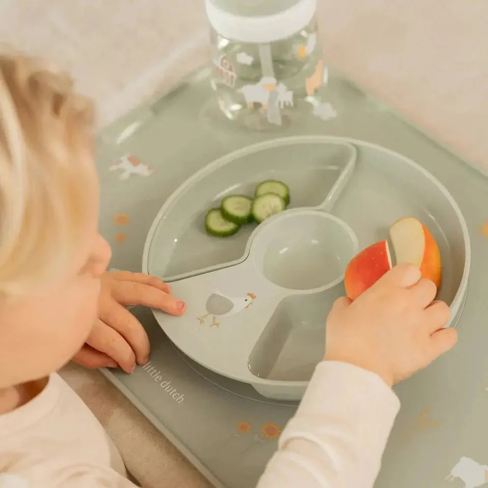 Assiette à compartiments | Little Farm | Little Dutch – Image 2