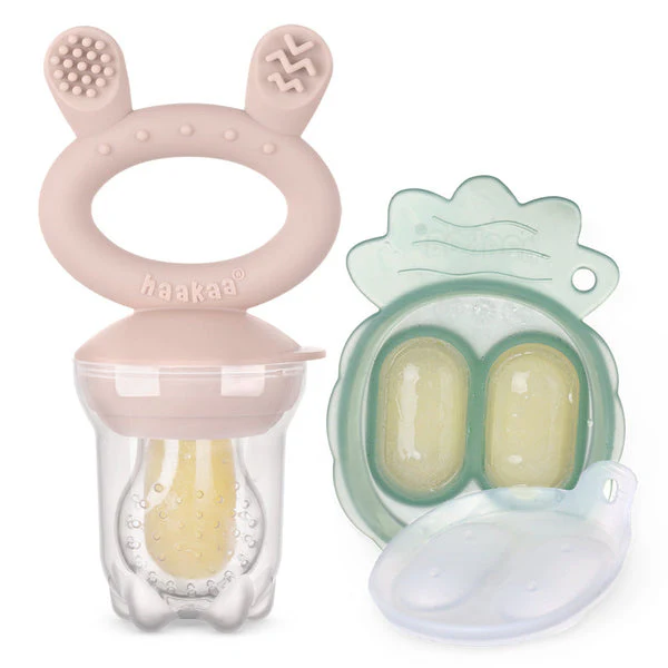 Tétine Alimentaire Freeze-N-Feed Mini Combo - Blush