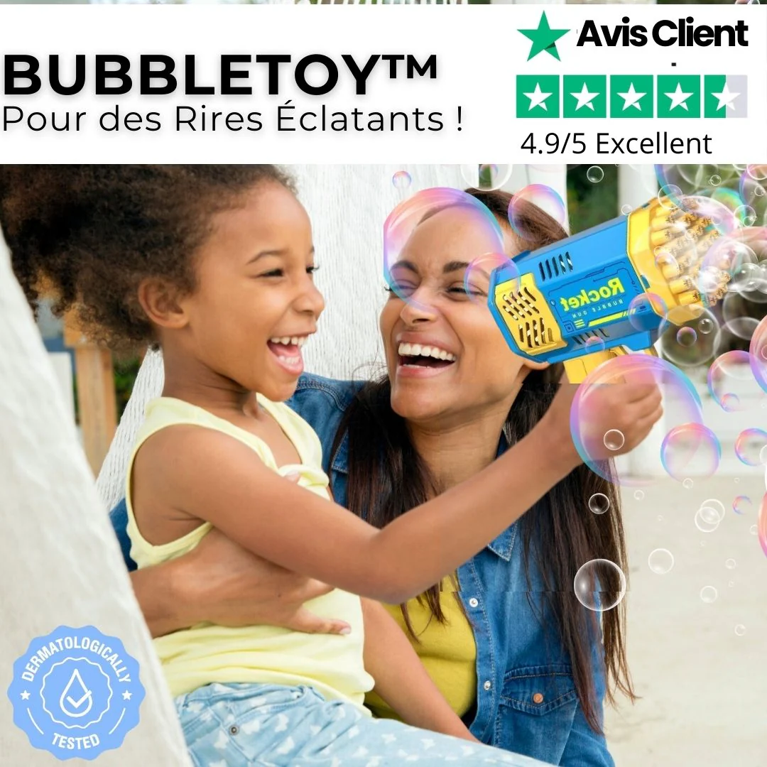 BubbleToy™ | Pistolet à bulles avec lumière – Image 6