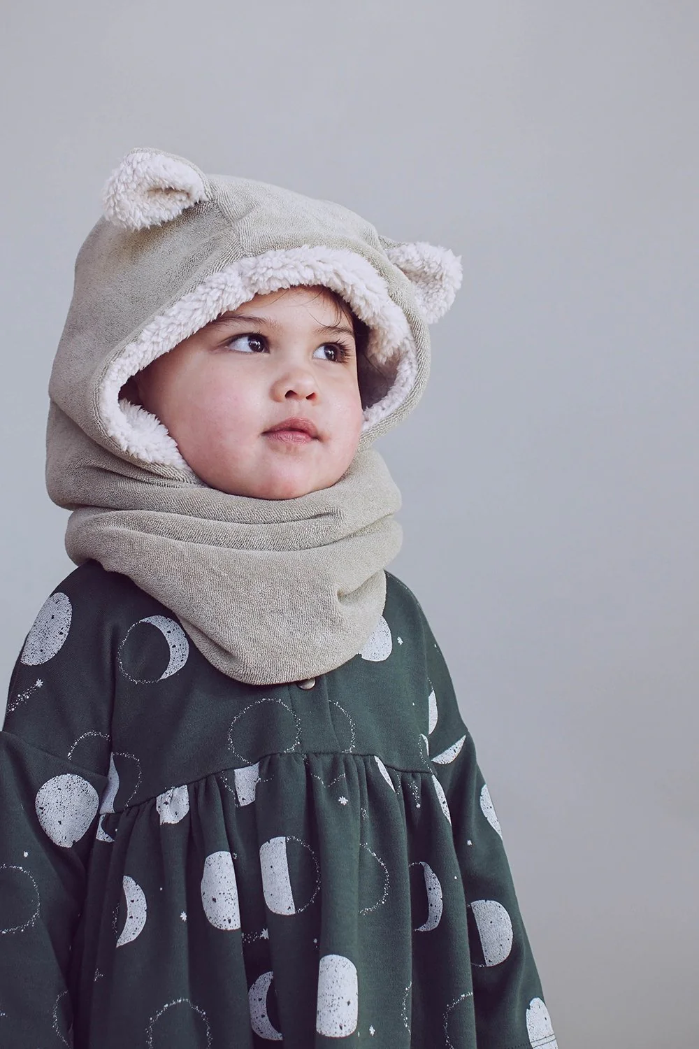 Cagoule Théophile Vert-Beige – Image 3