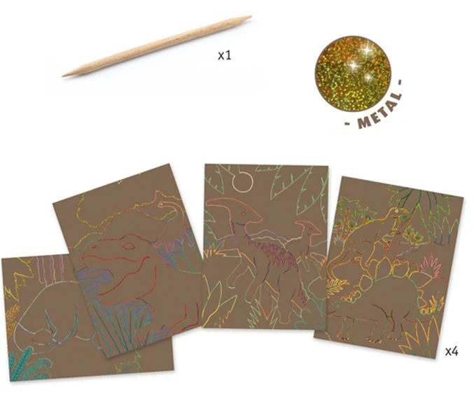 Cartes à gratter Le règne des dinosaures – Image 2