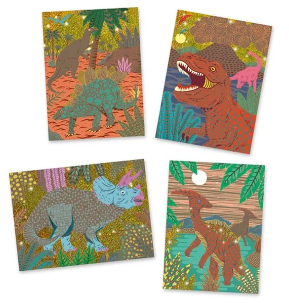 Cartes à gratter Le règne des dinosaures – Image 3
