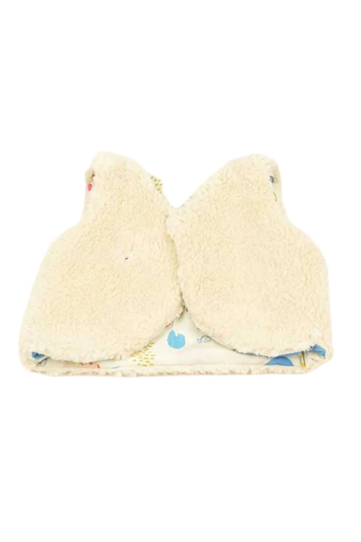 Gilet du Berger Réversible Méduses Crème – Image 3
